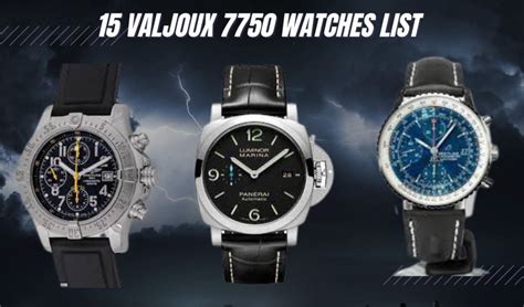 iwc 7750|15 BEST Valjoux 7750 Watches (Highly Accurate & Reliable!).